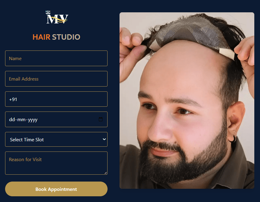 Hair Studio Website